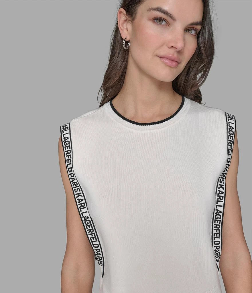 0805 Karl Lagerfeld անթև բլուզ
