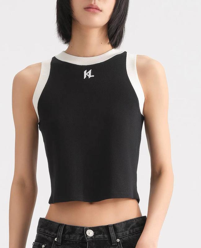 0137 Karl Lagerfeld անթև բլուզ