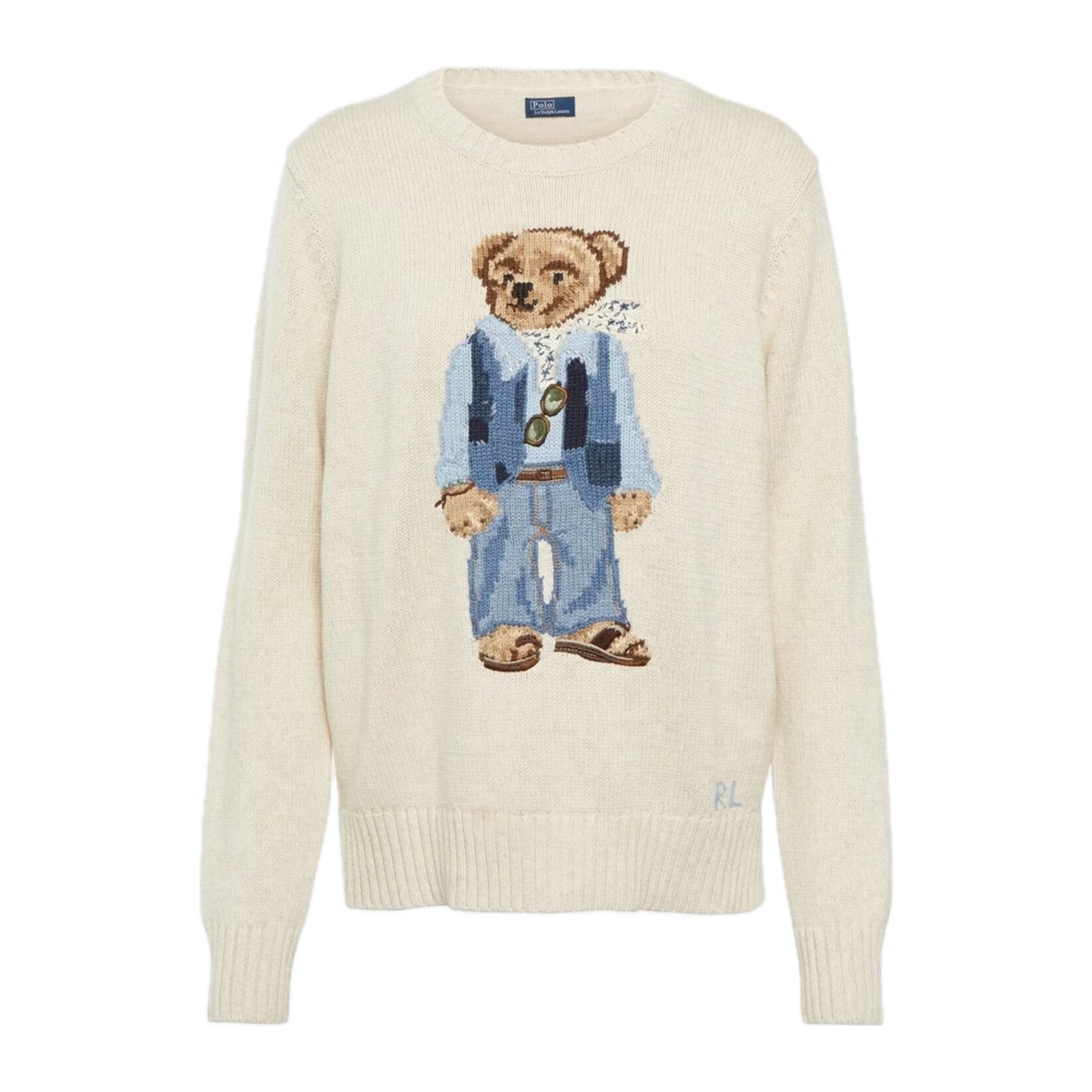 0506 Ralph Lauren արջուկով գործվածքից բլուզ