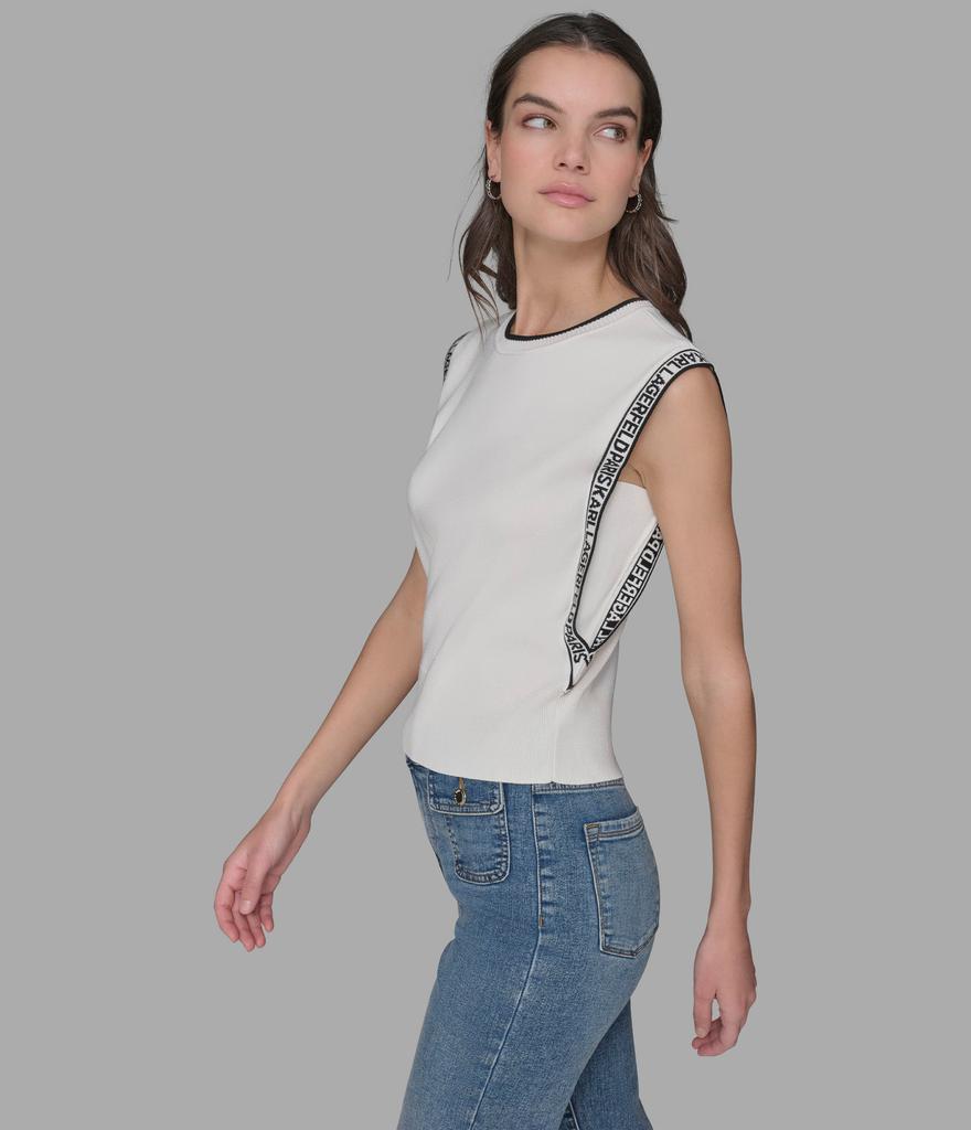0805 Karl Lagerfeld անթև բլուզ