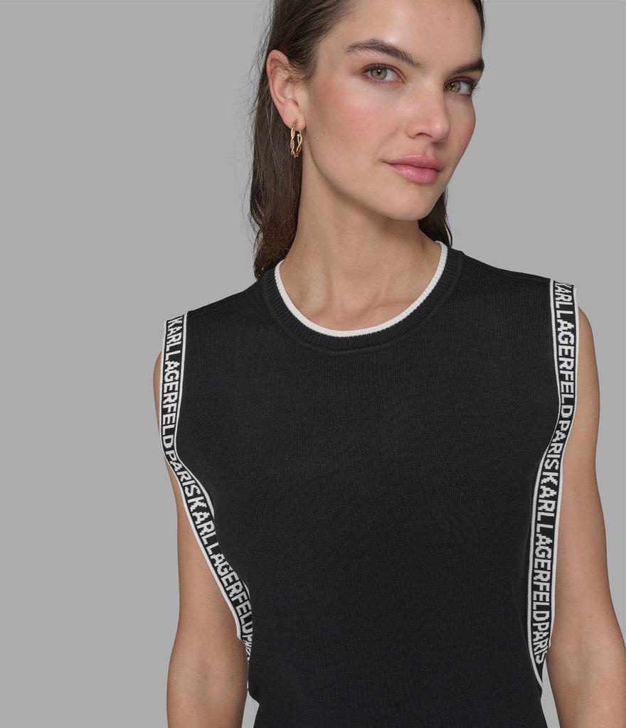0805 Karl Lagerfeld անթև բլուզ