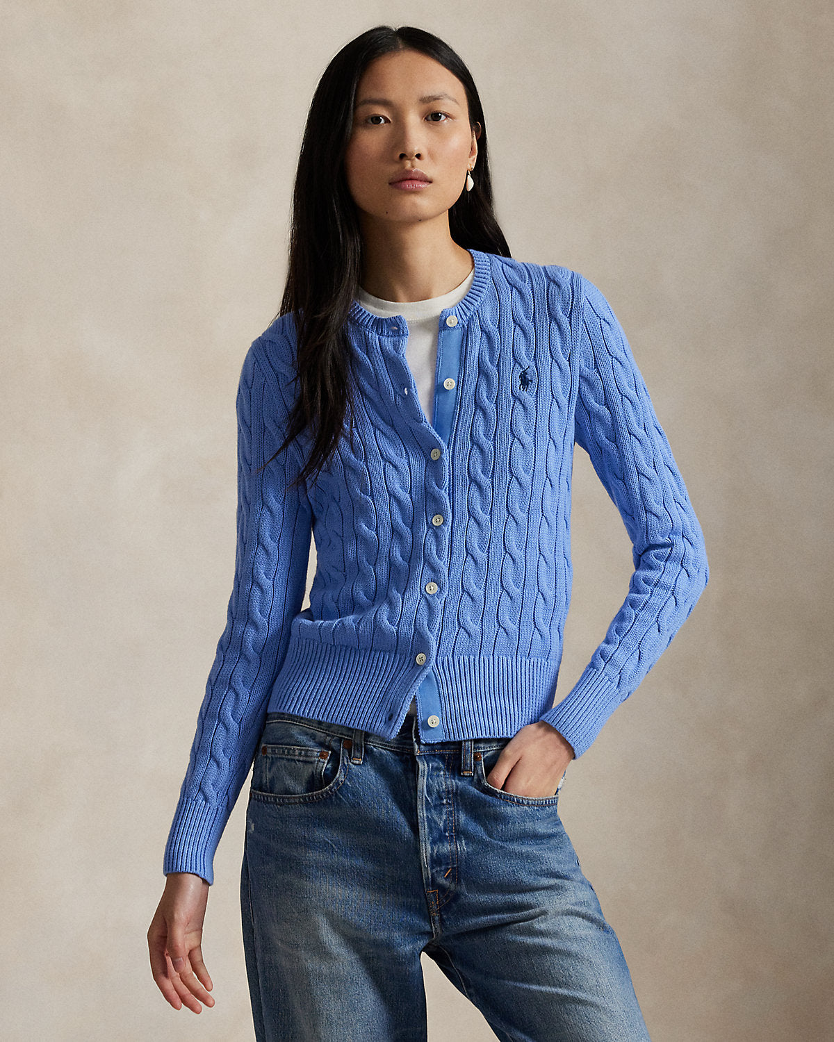 0287 Ralph Lauren գործվածքից ժակետ