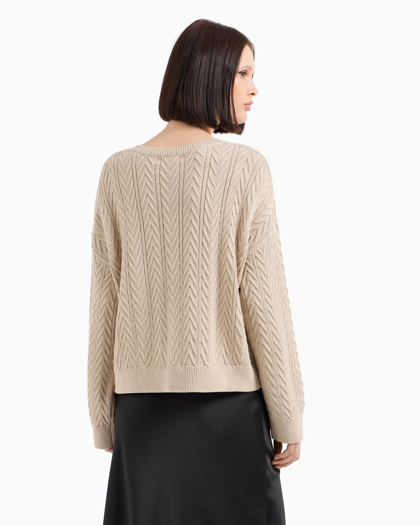 0466 Armani Exchange երկարաթև բլուզ