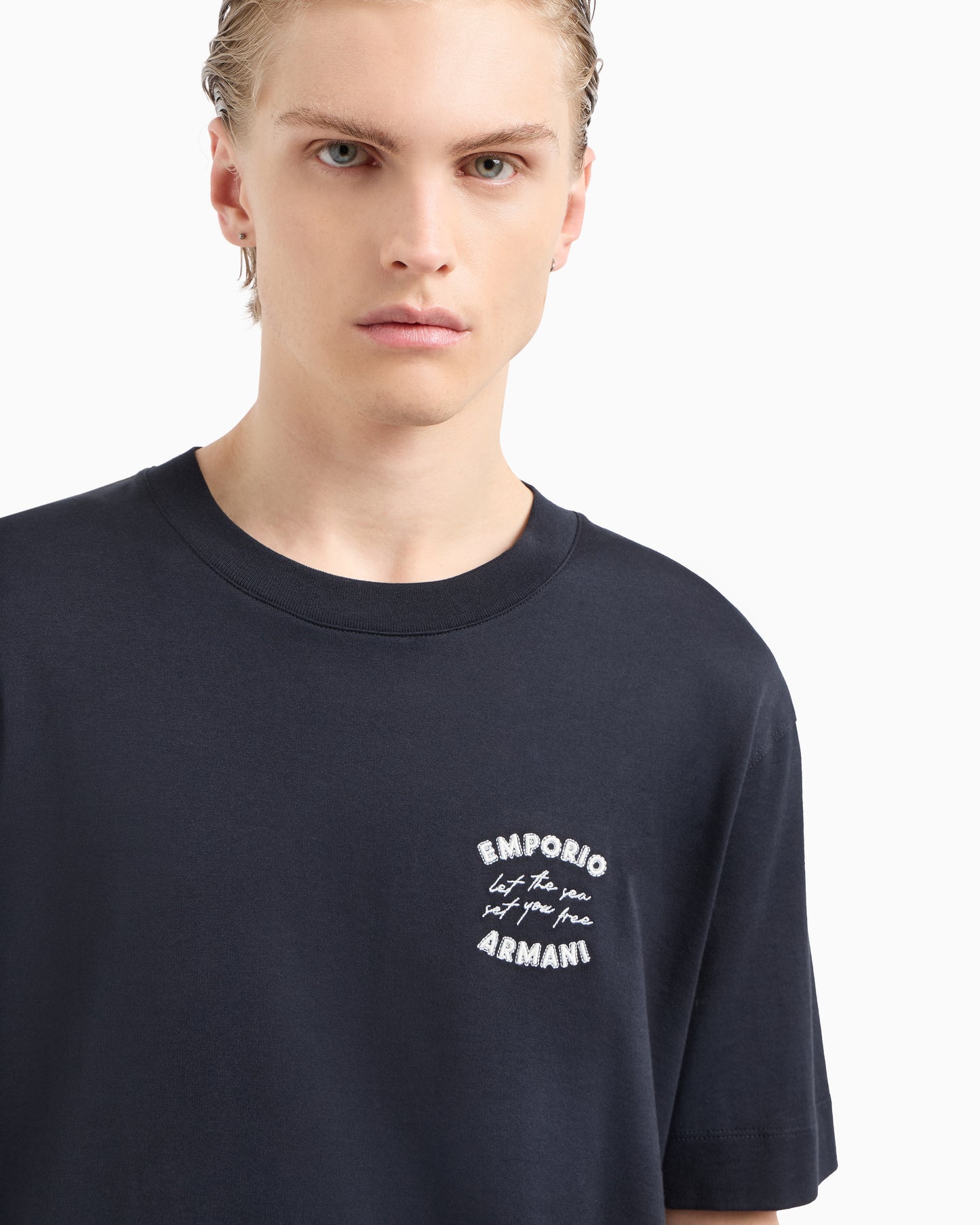 1006 Emporio Armani կարճաթև բլուզ