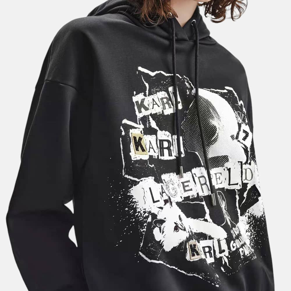 0376 Karl Lagerfeld երկարաթև սպորտային բլուզ