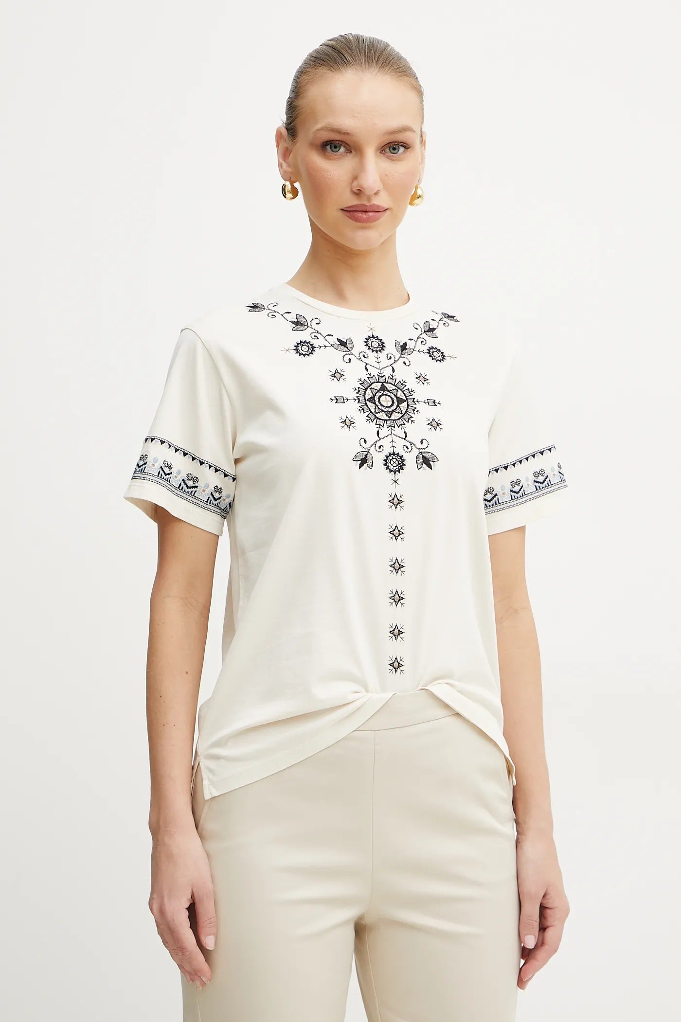 0981 MaxMara կարճաթև բլուզ