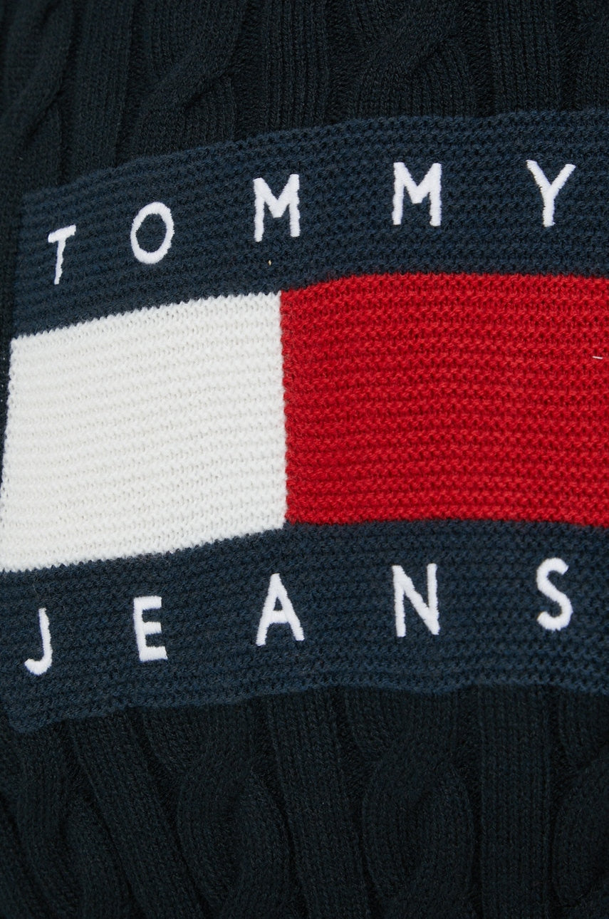 0371 Tommy Hilfiger երկարաթև գործվածքից բլուզ