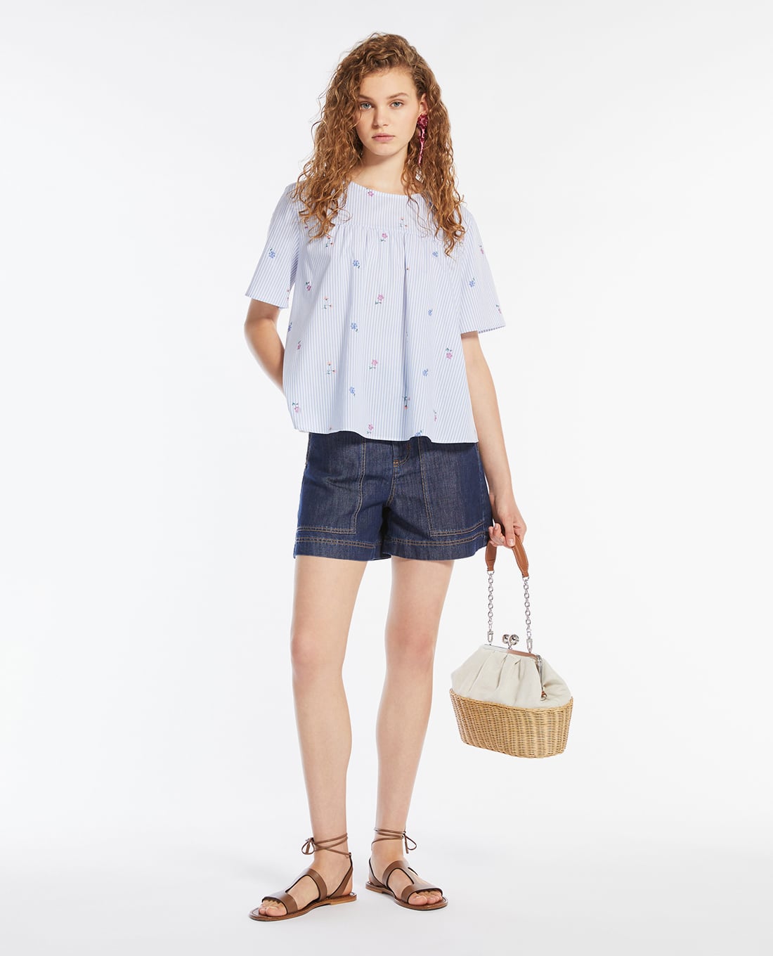0966 MaxMara ջինսե շորտ