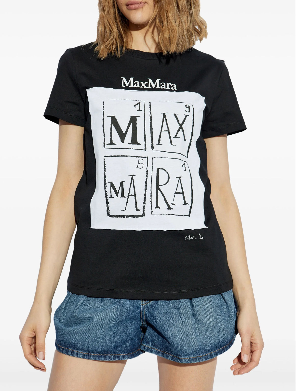 0862 MaxMara կարճաթև բլուզ