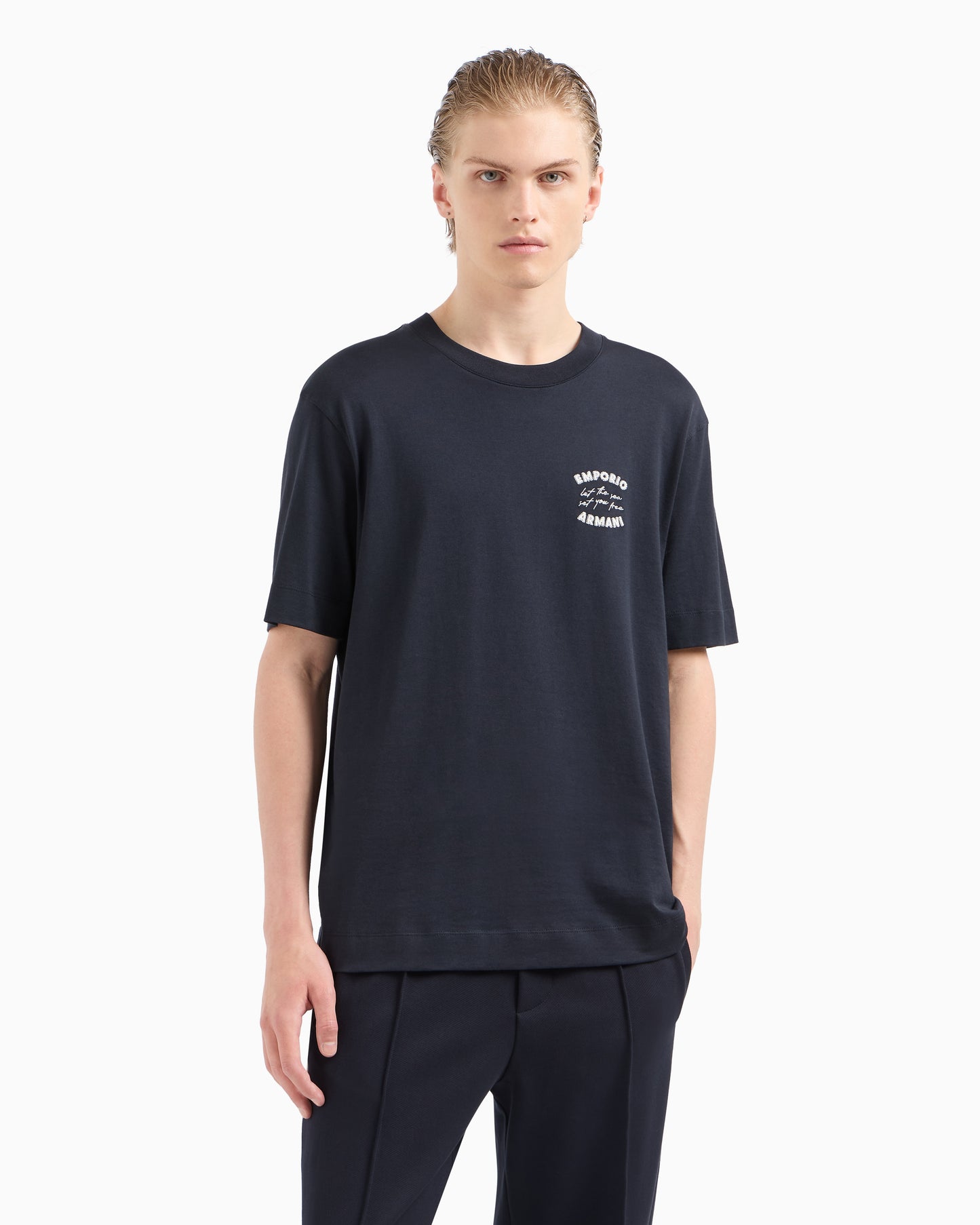 1006 Emporio Armani կարճաթև բլուզ