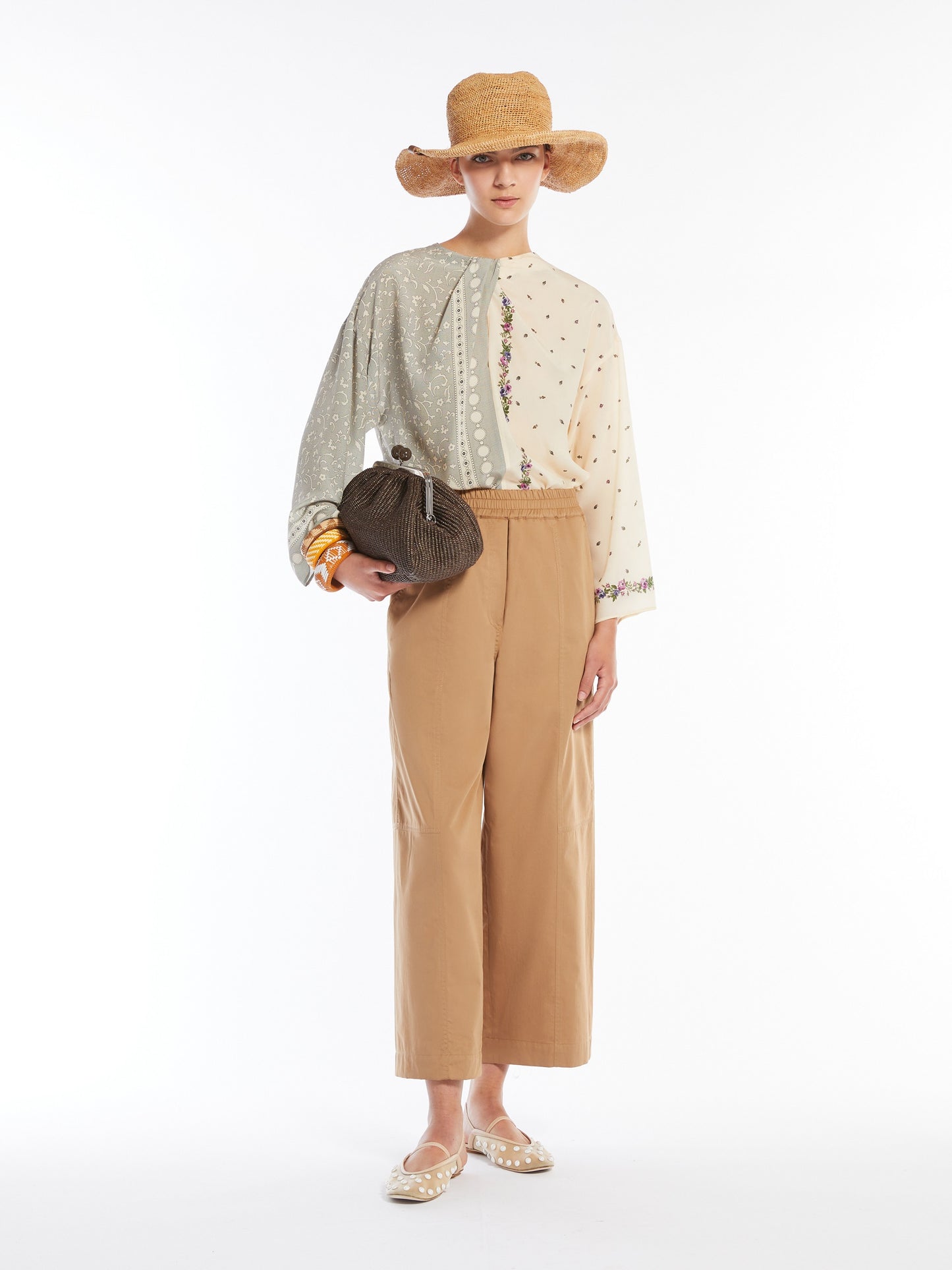 1004 MaxMara երկարաթև բլուզ