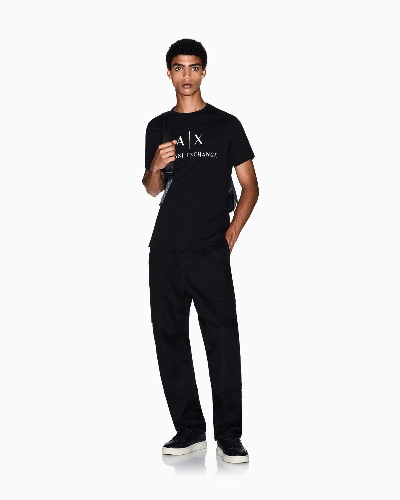 0142  Armani Exchange կարճաթև բլուզ