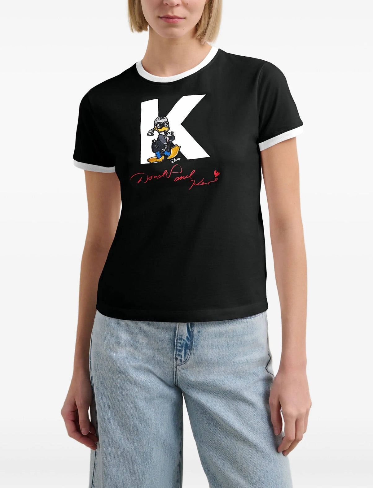 0914 Karl Lagerfeld կարճաթև բլուզ