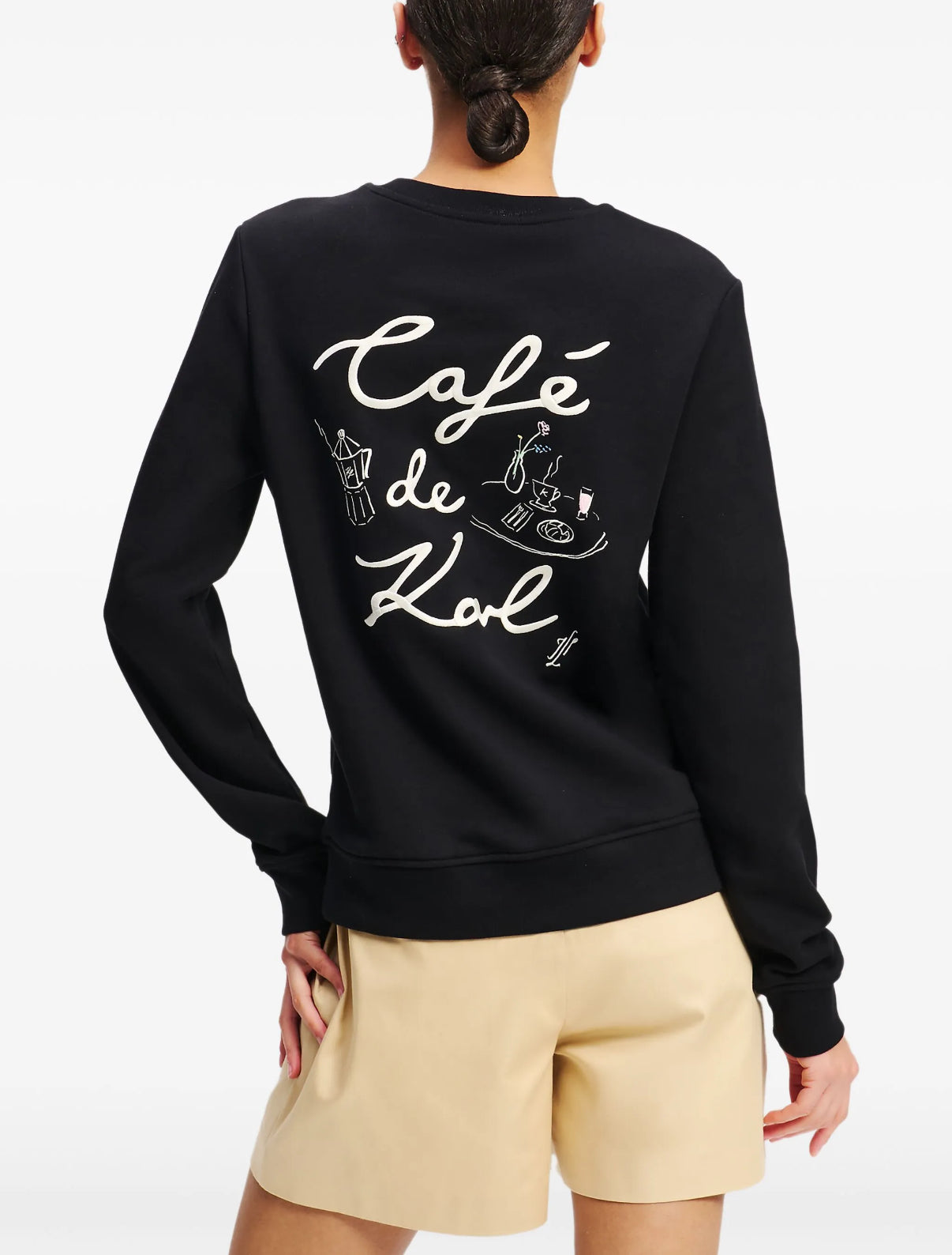 1120 Karl Lagerfeld երկարաթև բլուզ