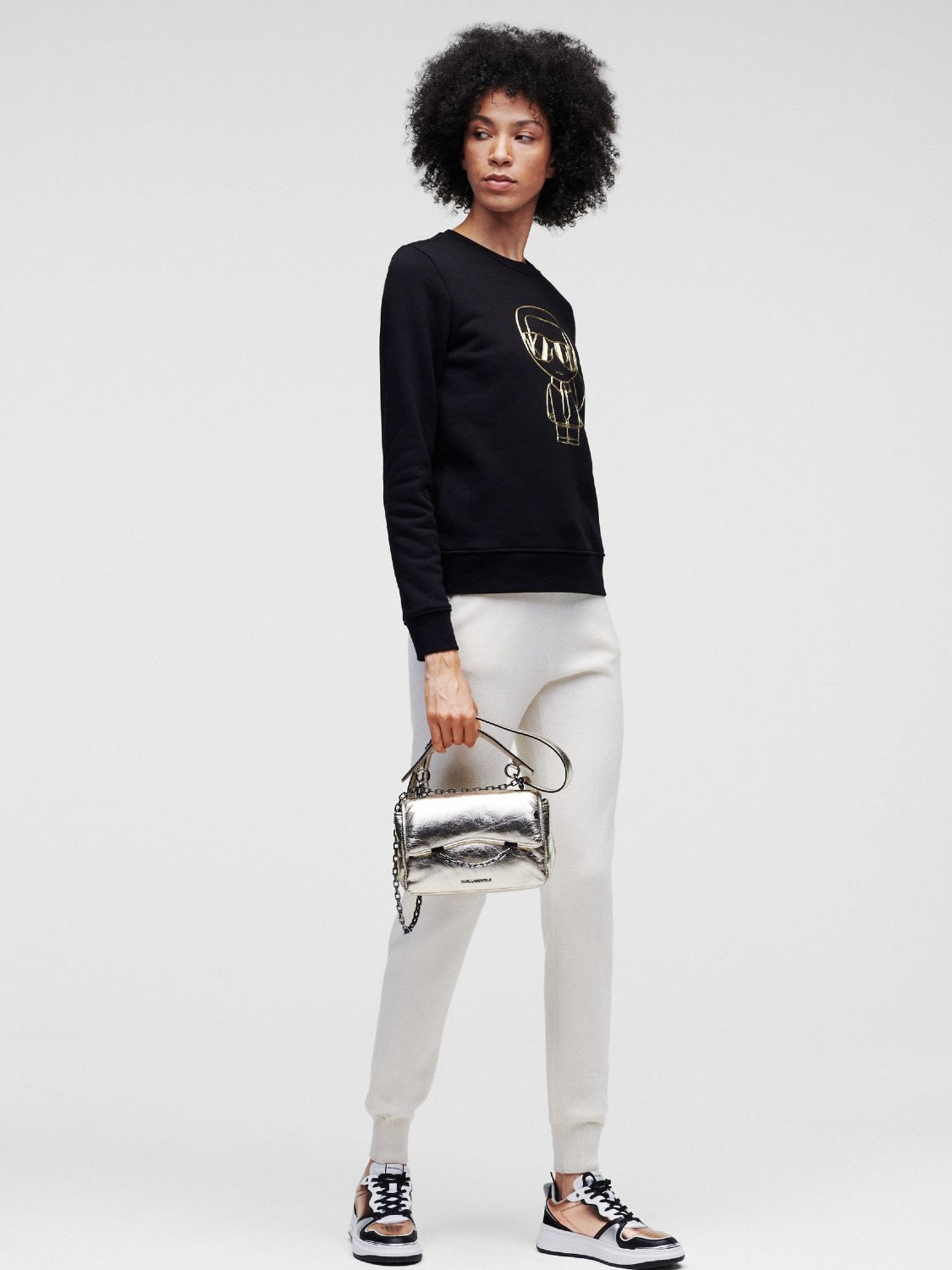 0189 Karl Lagerfeld երկարաթև բլուզ
