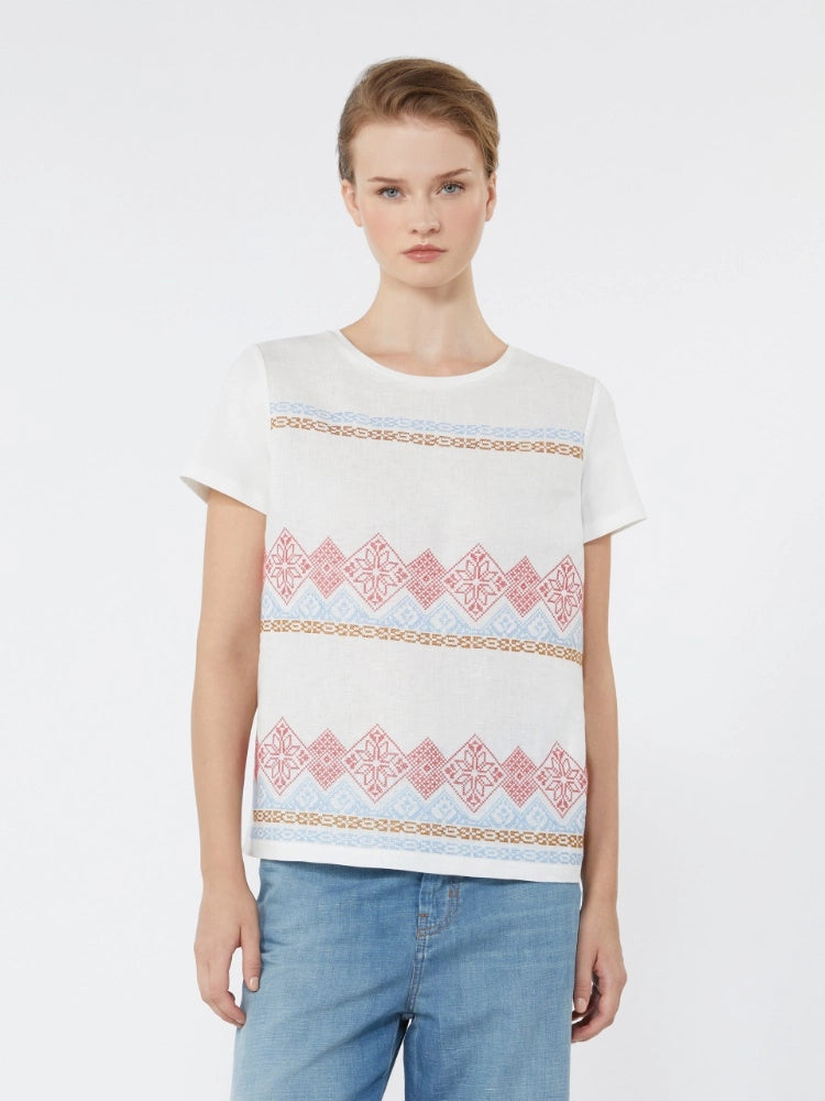 1499 MaxMara կարճաթև բլուզ
