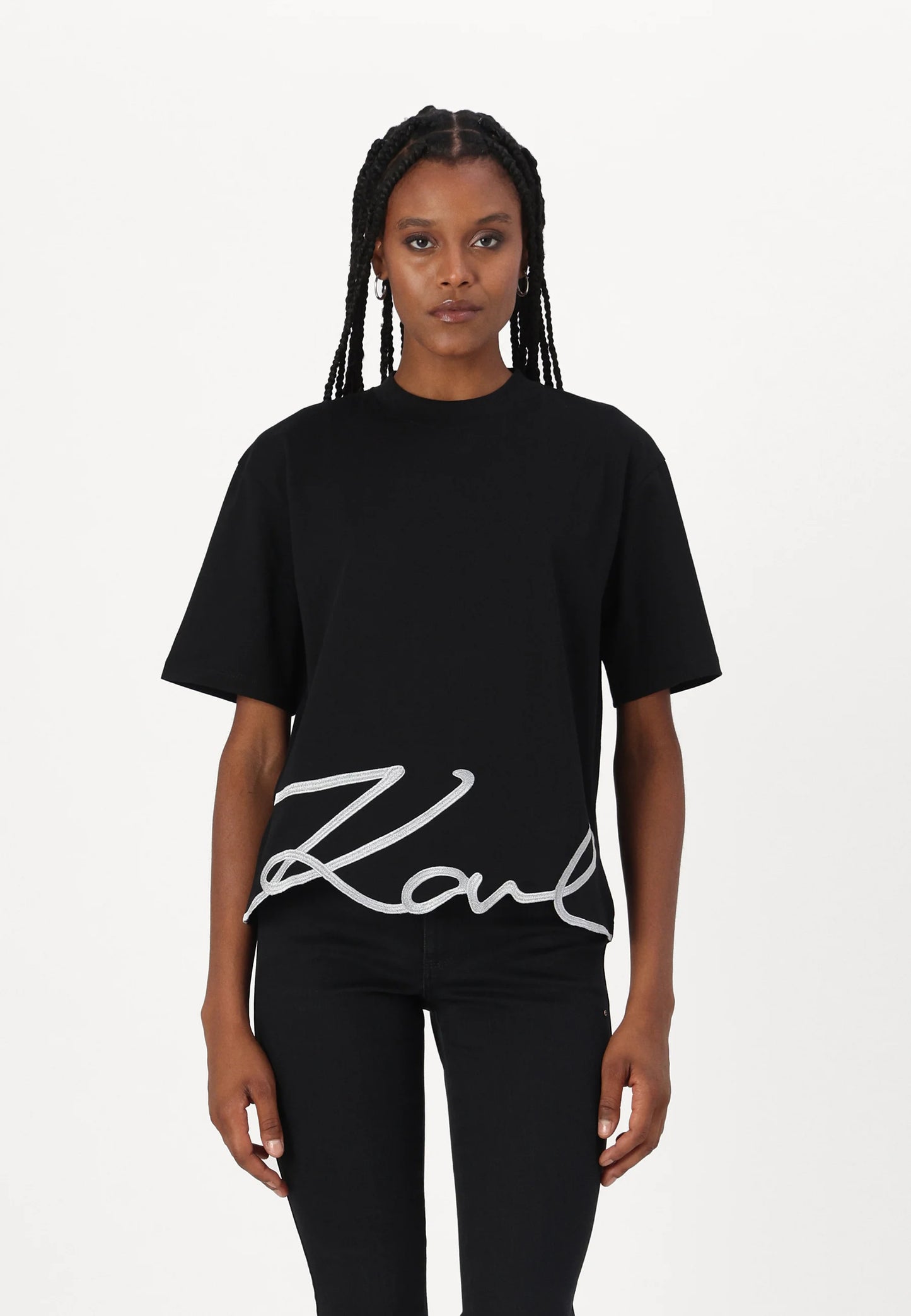 0691 Karl Lagerfeld կարճաթև բլուզ