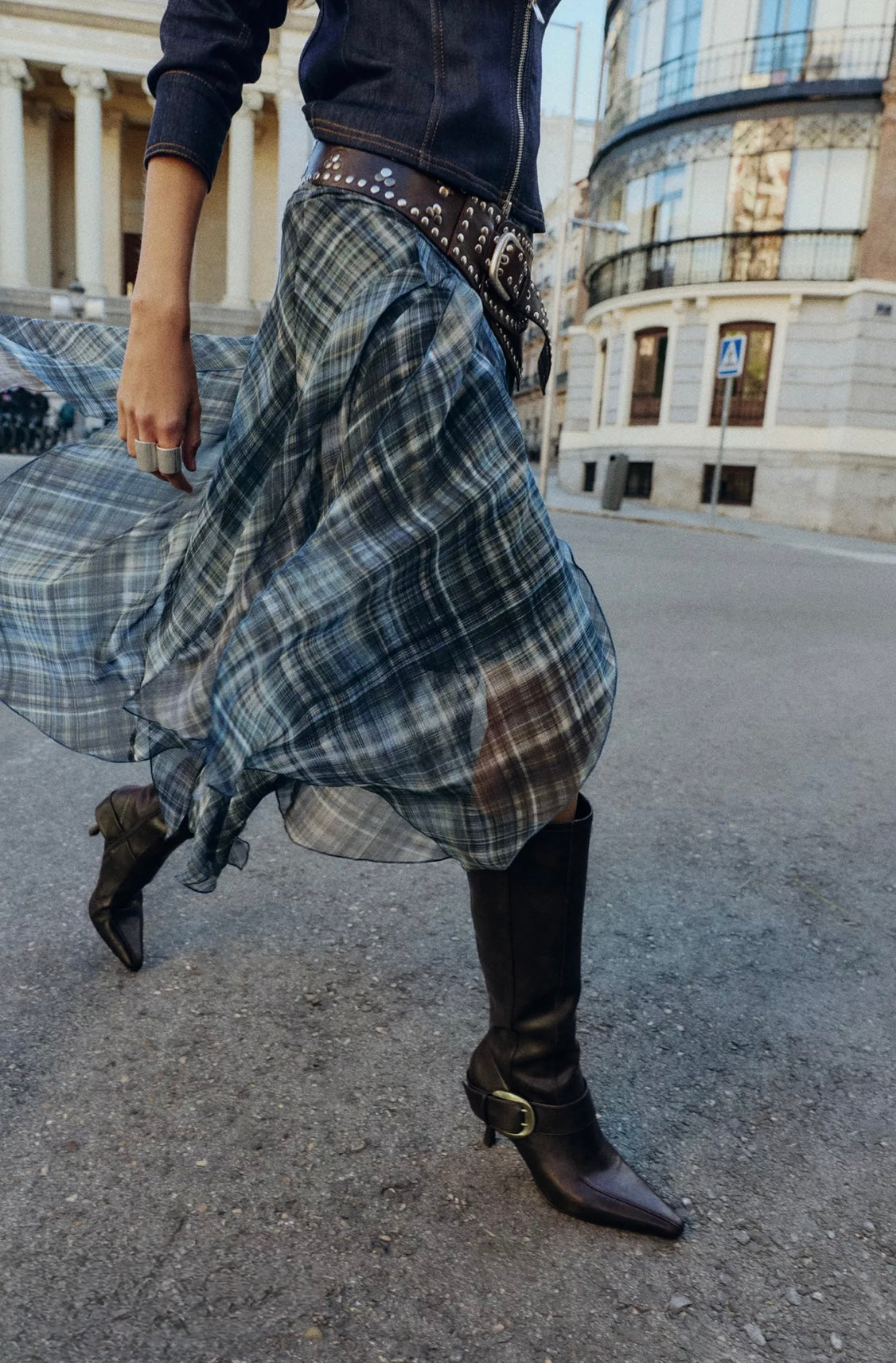 1449 Zara երկարաճիթ կոշիկ
