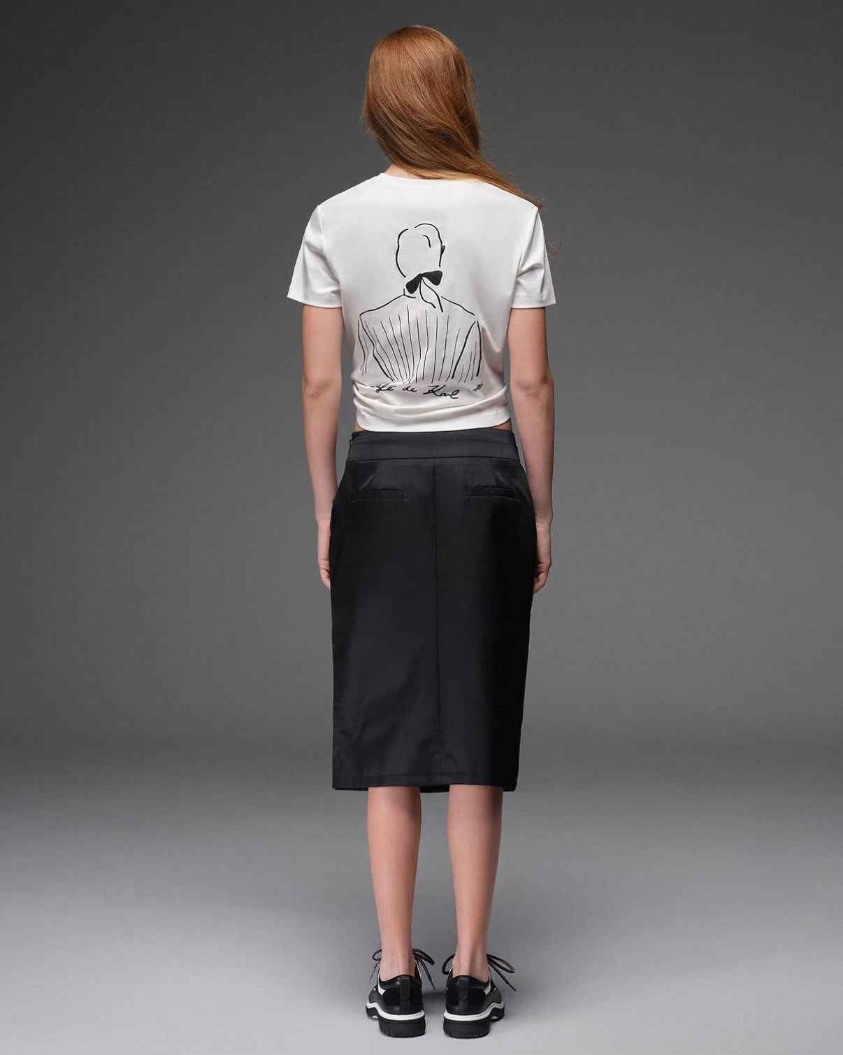 0686 Karl Lagerfeld կարճաթև բլուզ