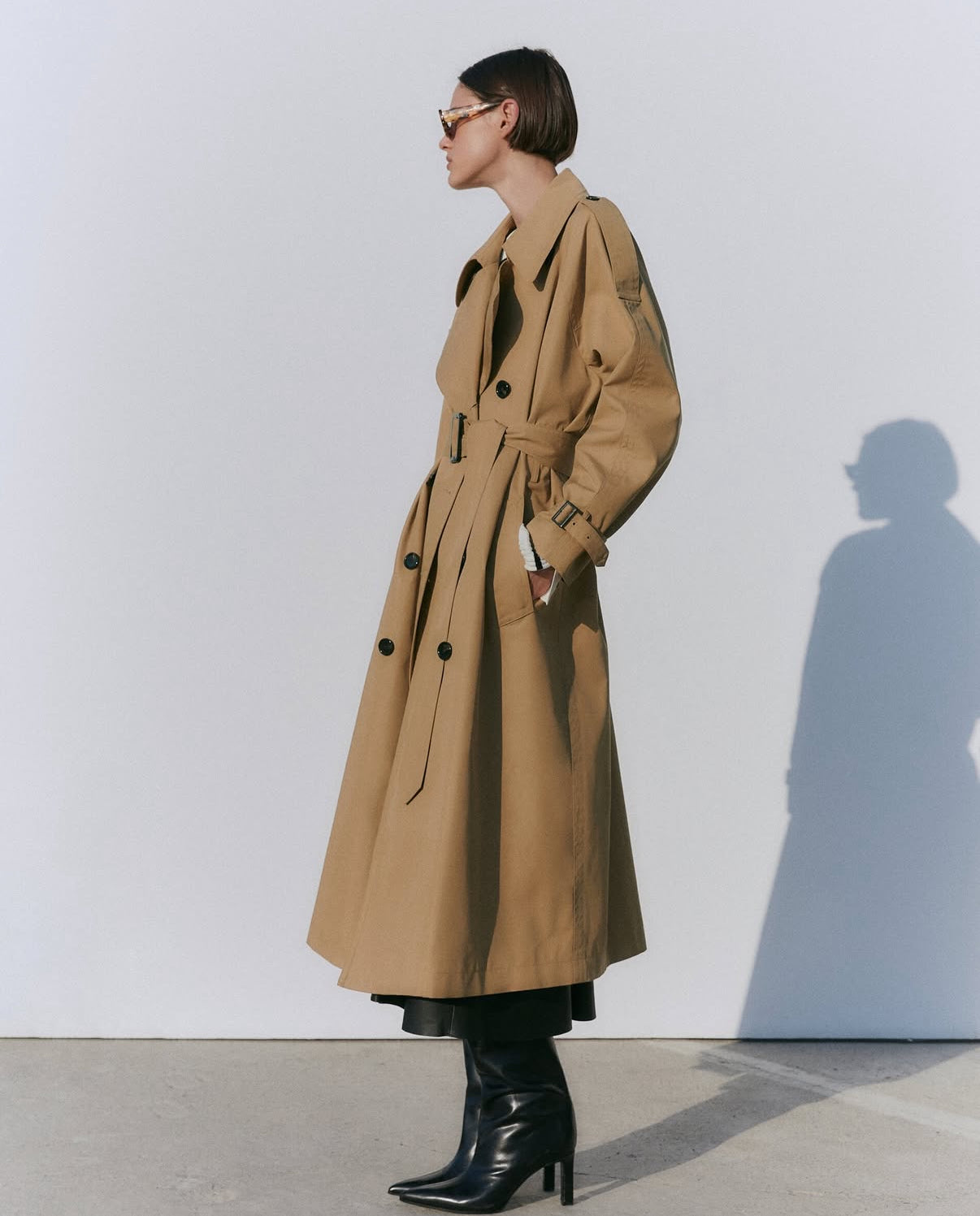 0633 Massimo Dutti աշնանային վերարկու