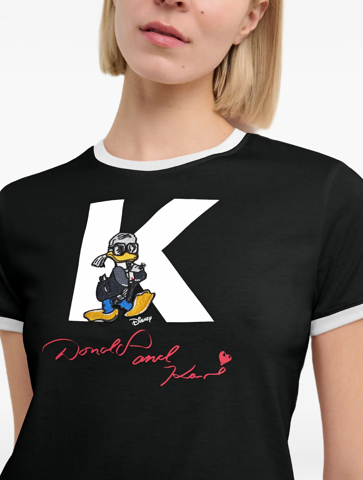 0914 Karl Lagerfeld կարճաթև բլուզ