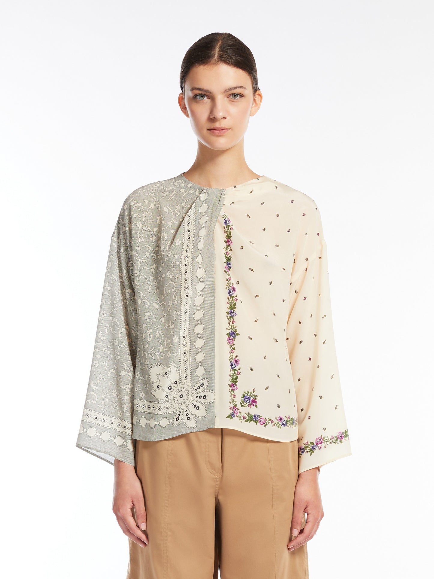 1004 MaxMara երկարաթև բլուզ