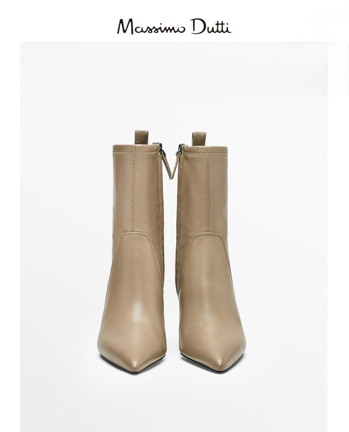 0560 Massimo Dutti բարձրակրունկ աշնանային կոշիկ