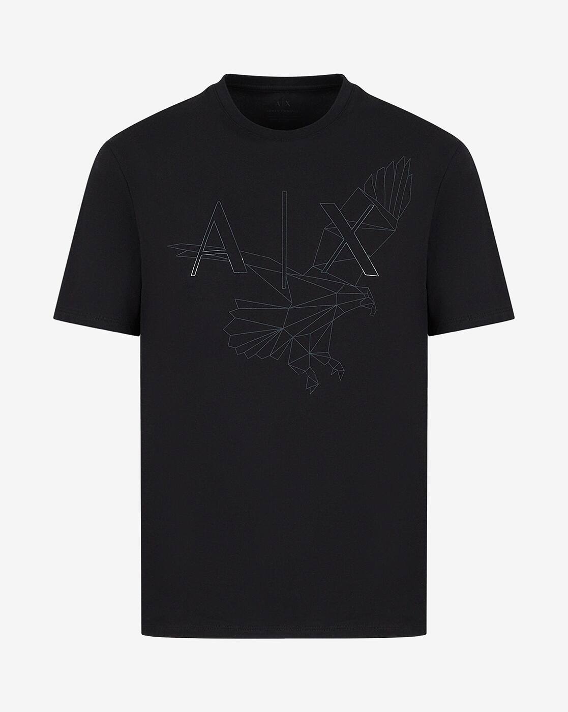 0126 Armani Exchange կարճաթև բլուզ