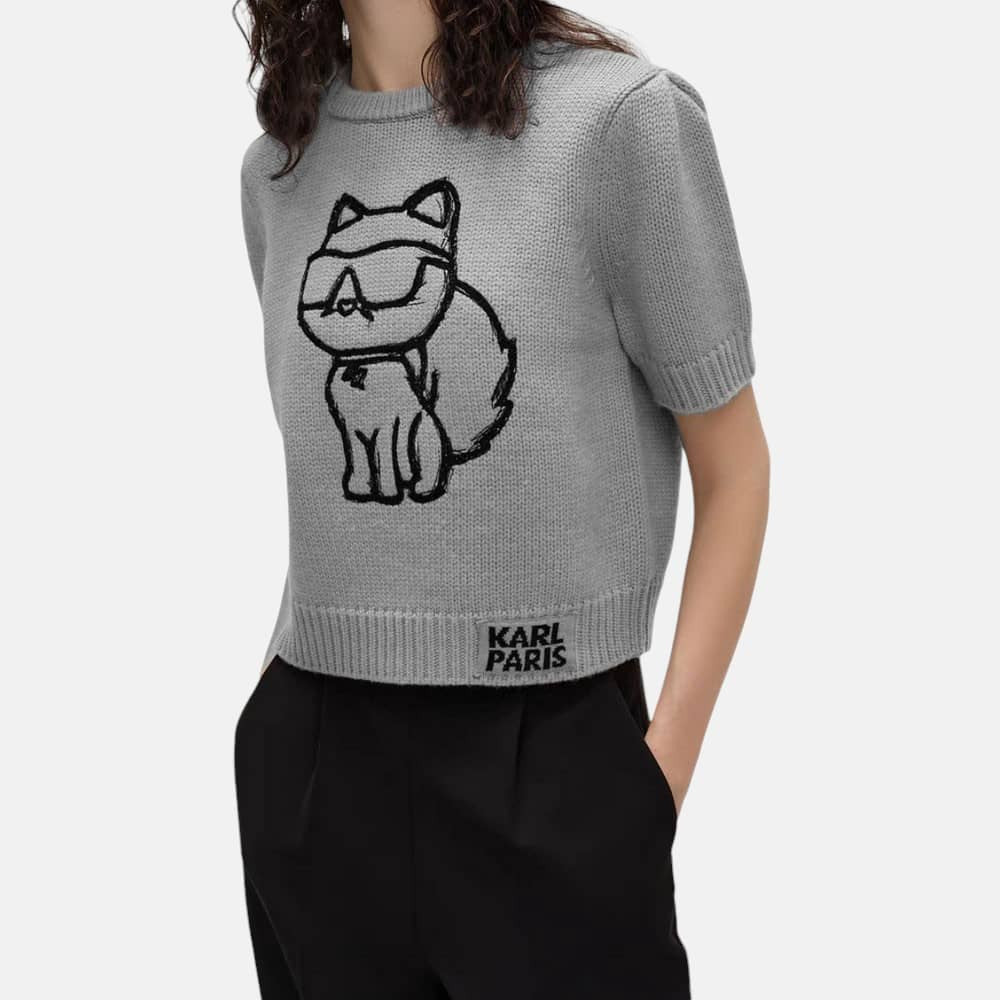0046 Karl Lagerfeld կարճաթև բլուզ