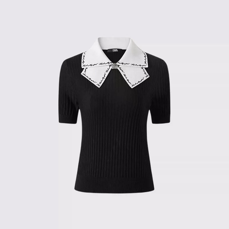 0049 Karl Lagerfeld կարճաթև բլուզ