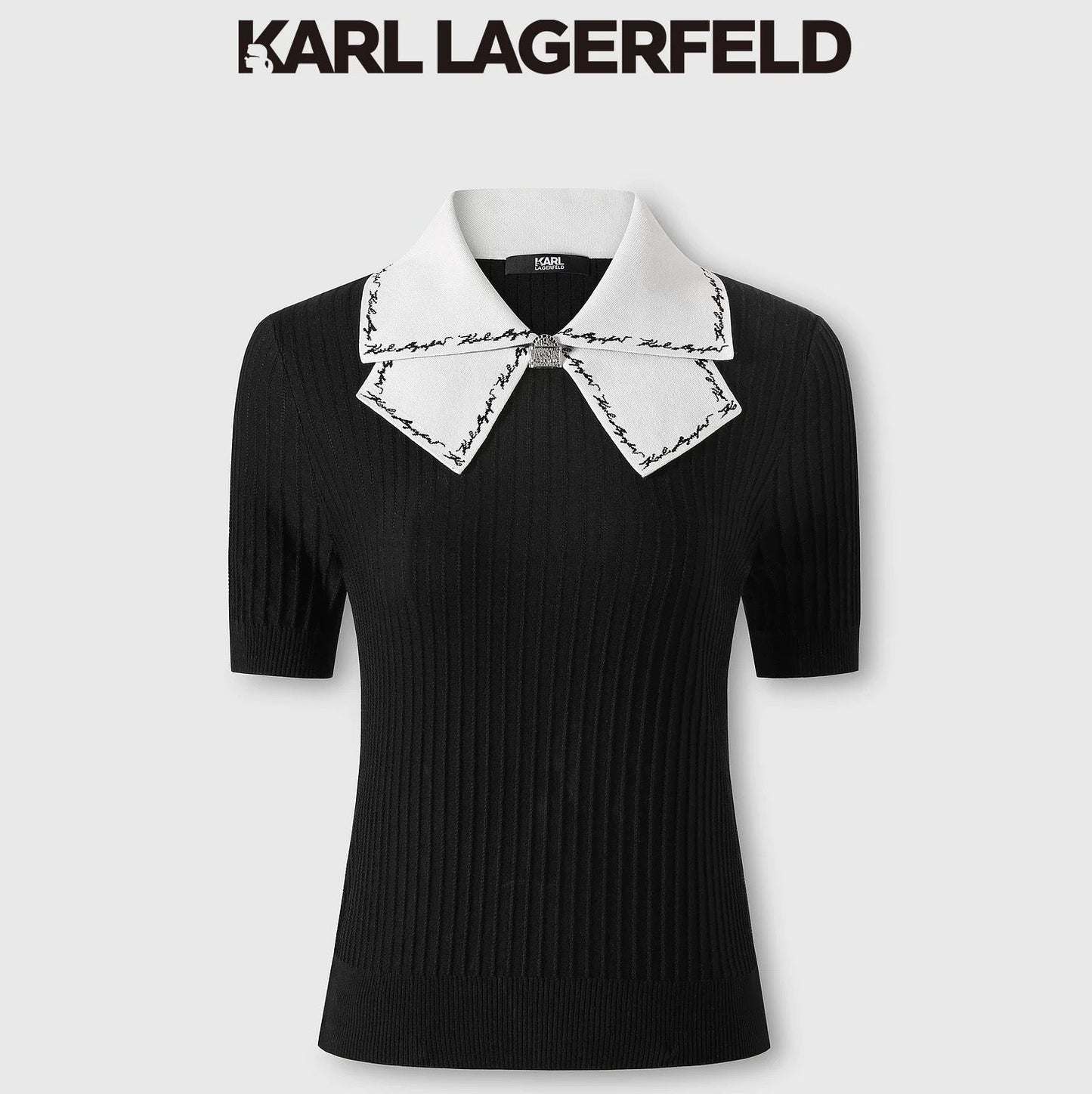 0049 Karl Lagerfeld կարճաթև բլուզ