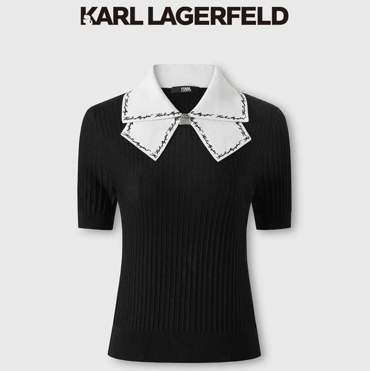 0049 Karl Lagerfeld կարճաթև բլուզ