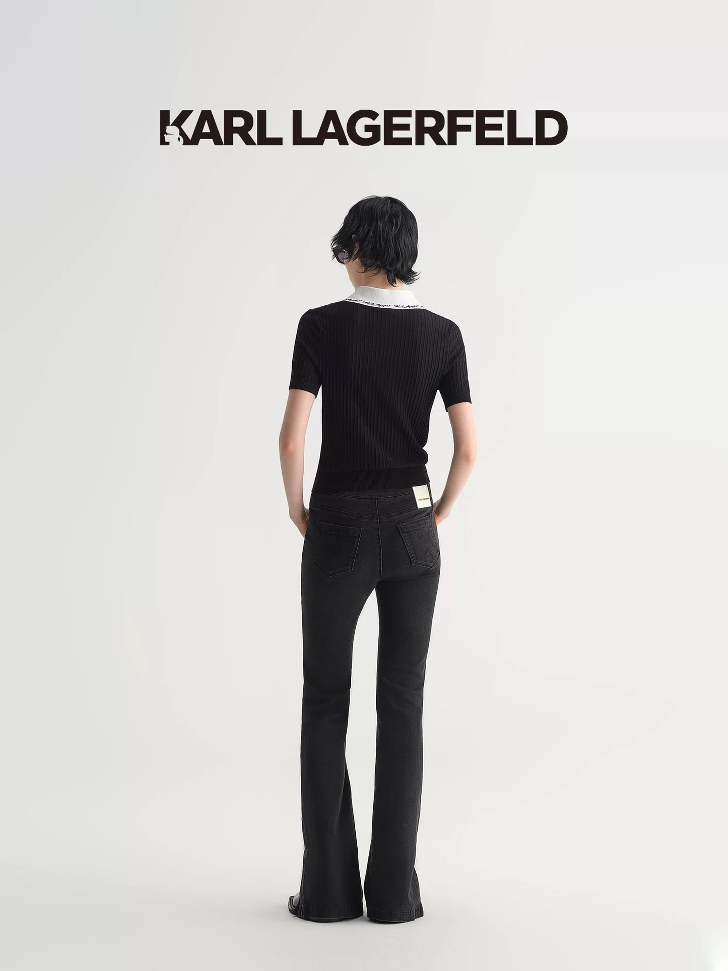 0049 Karl Lagerfeld կարճաթև բլուզ