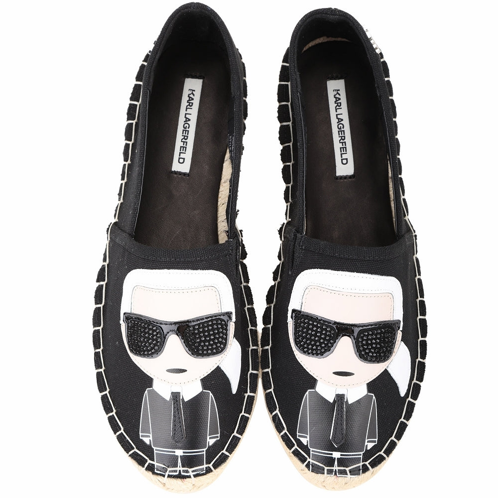 0162 Karl Lagerfeld ծղոտե տակերով կոշիկ