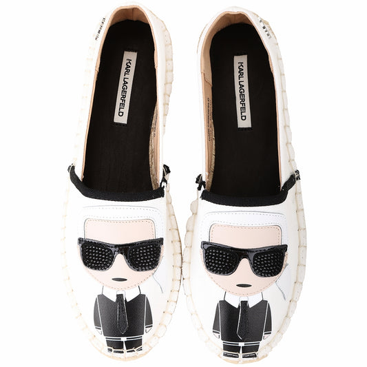 0162 Karl Lagerfeld ծղոտե տակերով կոշիկ
